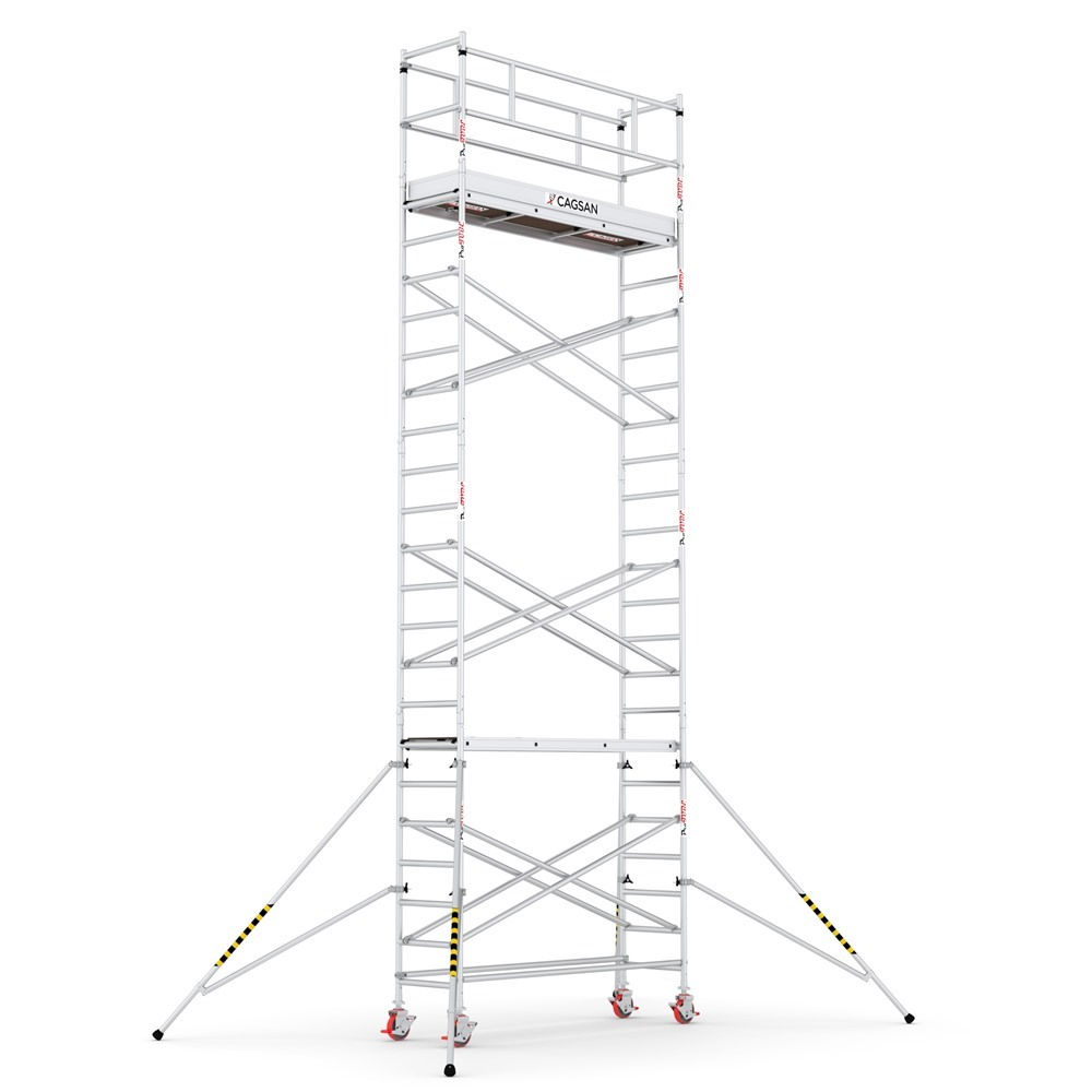 פיגום נייד צר להשכרה - 8 מטר | ProTube-S8