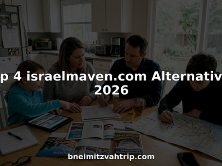 Family planning trip together at kitchen table