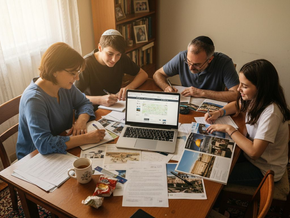 Jewish family planning Bar Mitzvah trip