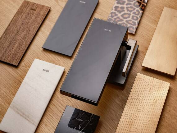 AXOR MyEdition luxury German tapware customization plates