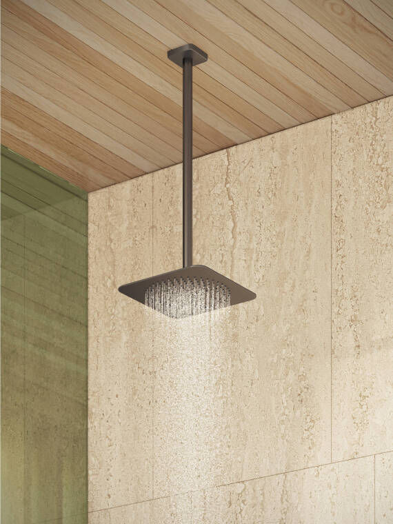 Citterio C Overhead shower head by Antonio Citterio. AXOR by Flow.