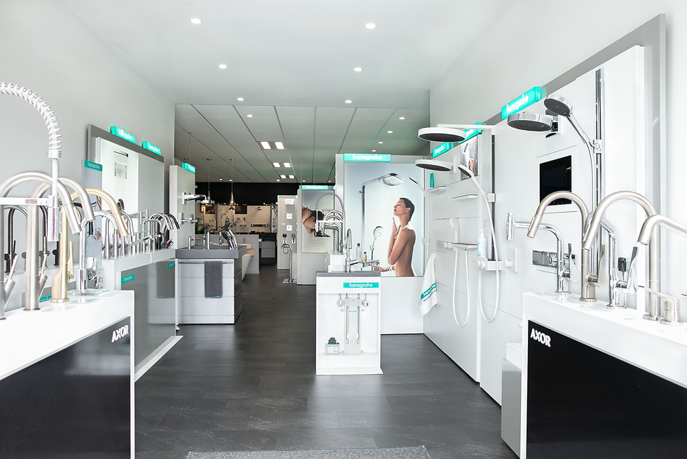 Flow Plumbing Imports Showroom Entrance