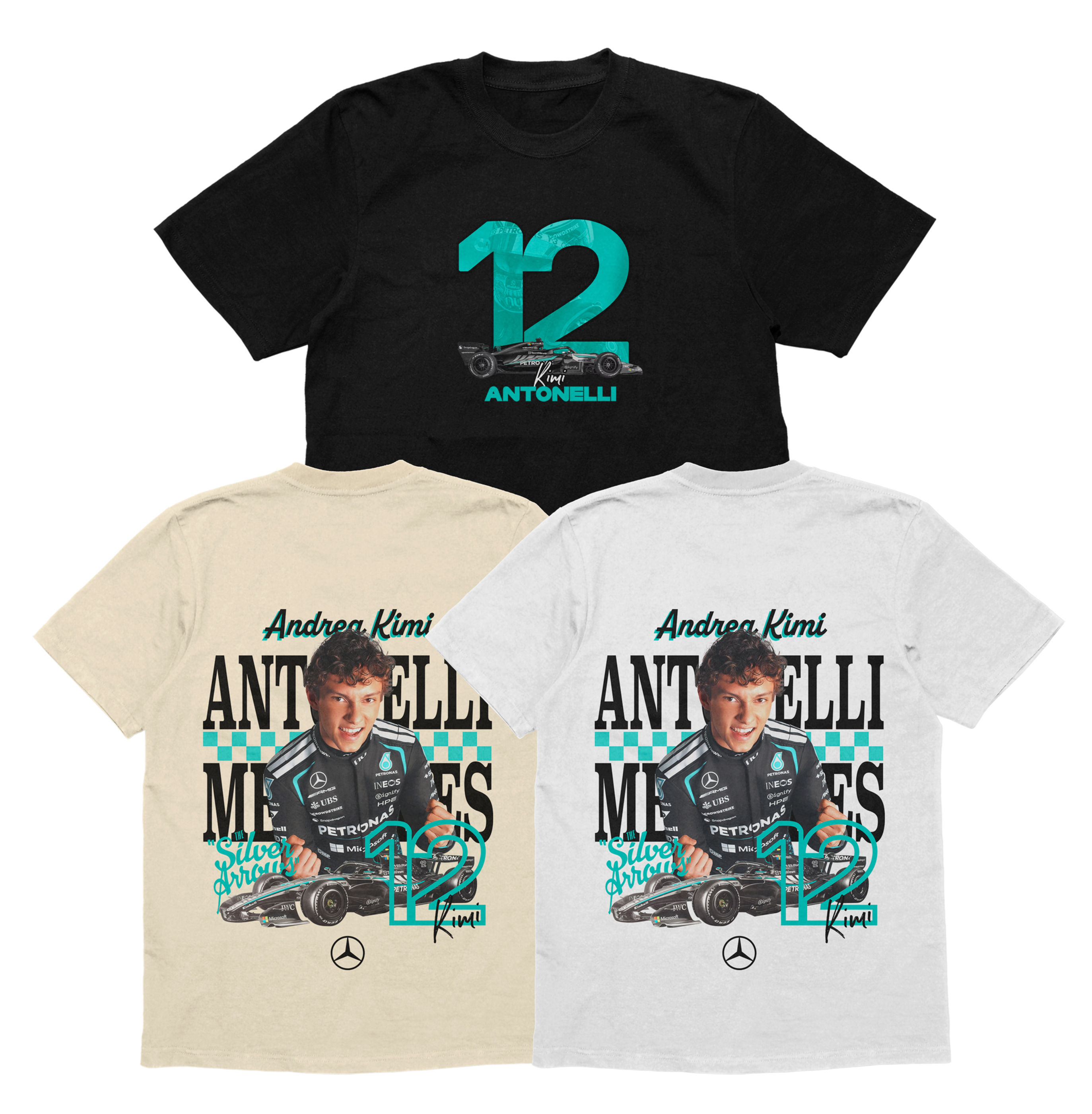 Kimi Antonelli Mercedes Shirt
