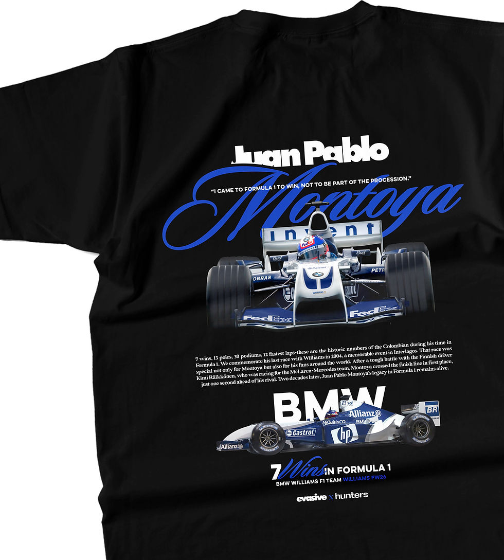Miniatura: Montoya Williams BMW Tribute Shirt Black