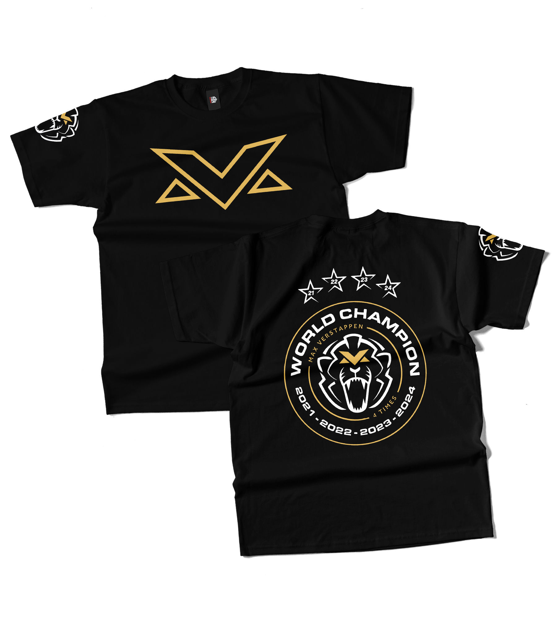 Max Verstappen World Champion Shirt