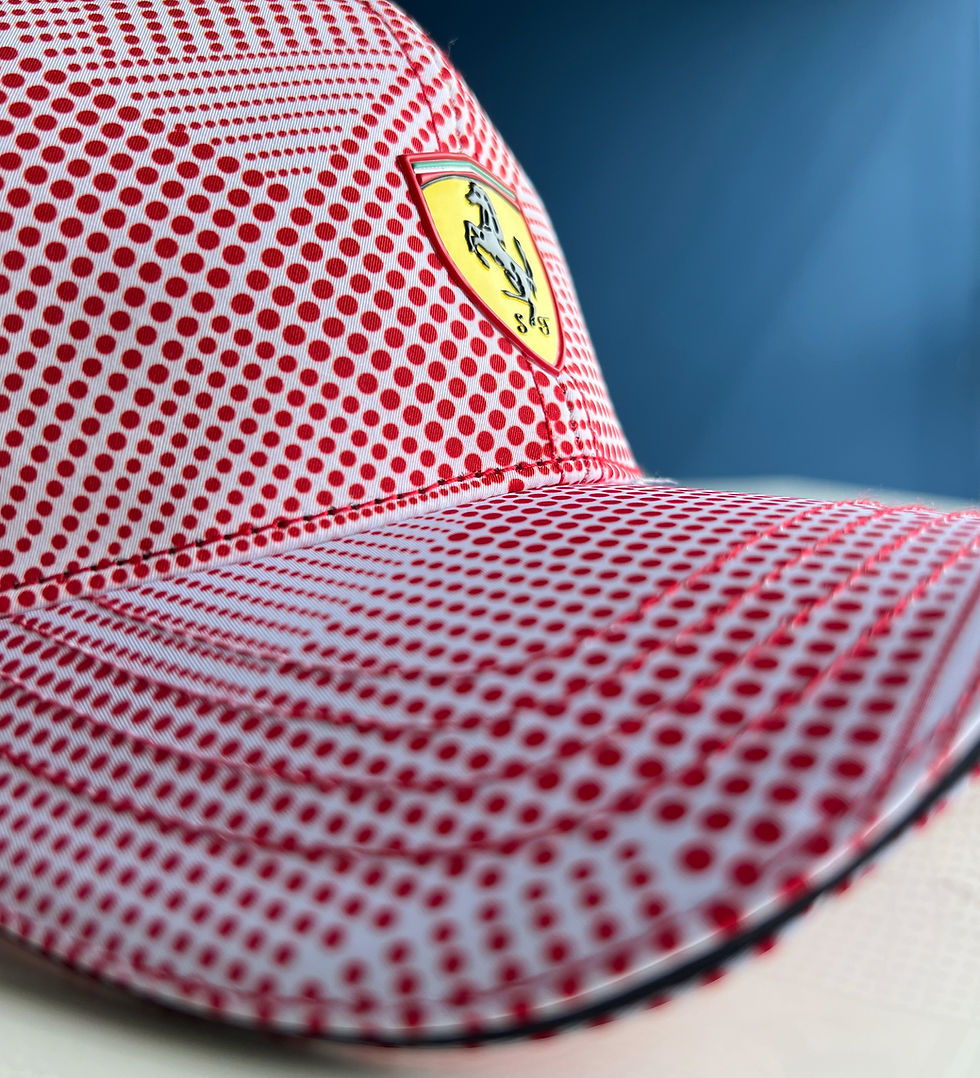 Miniatura: Ferrari Pattern Red Cap
