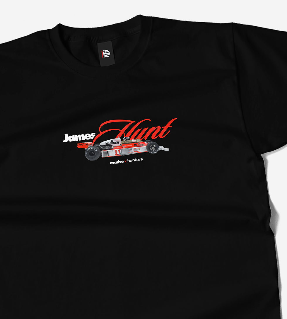 Miniatura: James Hunt McLaren Tribute Shirt Black