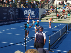 Doubles Match at PPA Tournament in San Clemente