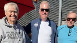 SCPA Pickleball Instructors Having Some Fun After Practice