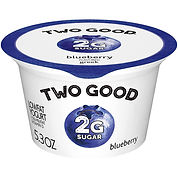 Two Good Low Fat Greek Yogurt, Blueberry, Lower Sugar