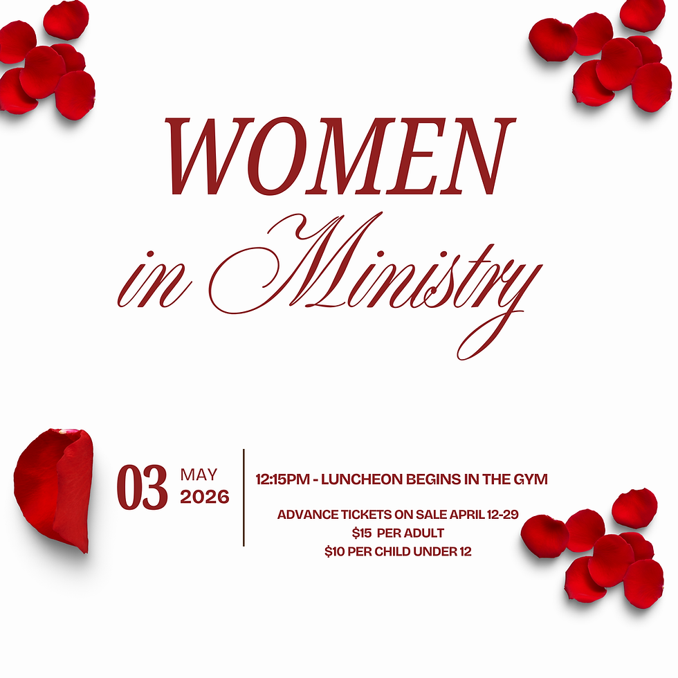 Women in Ministry Spring Luncheon