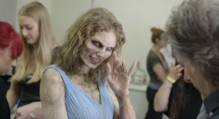 Mira la transformación de  Taylor Swift en muerto viviente para su nuevo video musical
