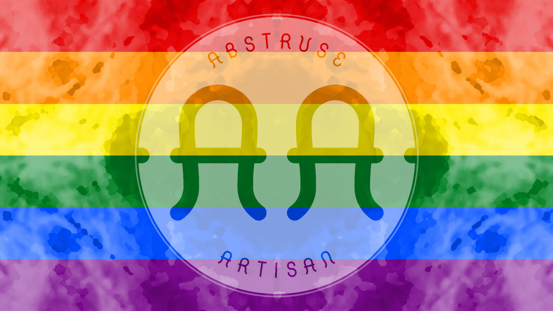 Rainbow Gay Pride Horizontal Wallpaper 2 Series 2