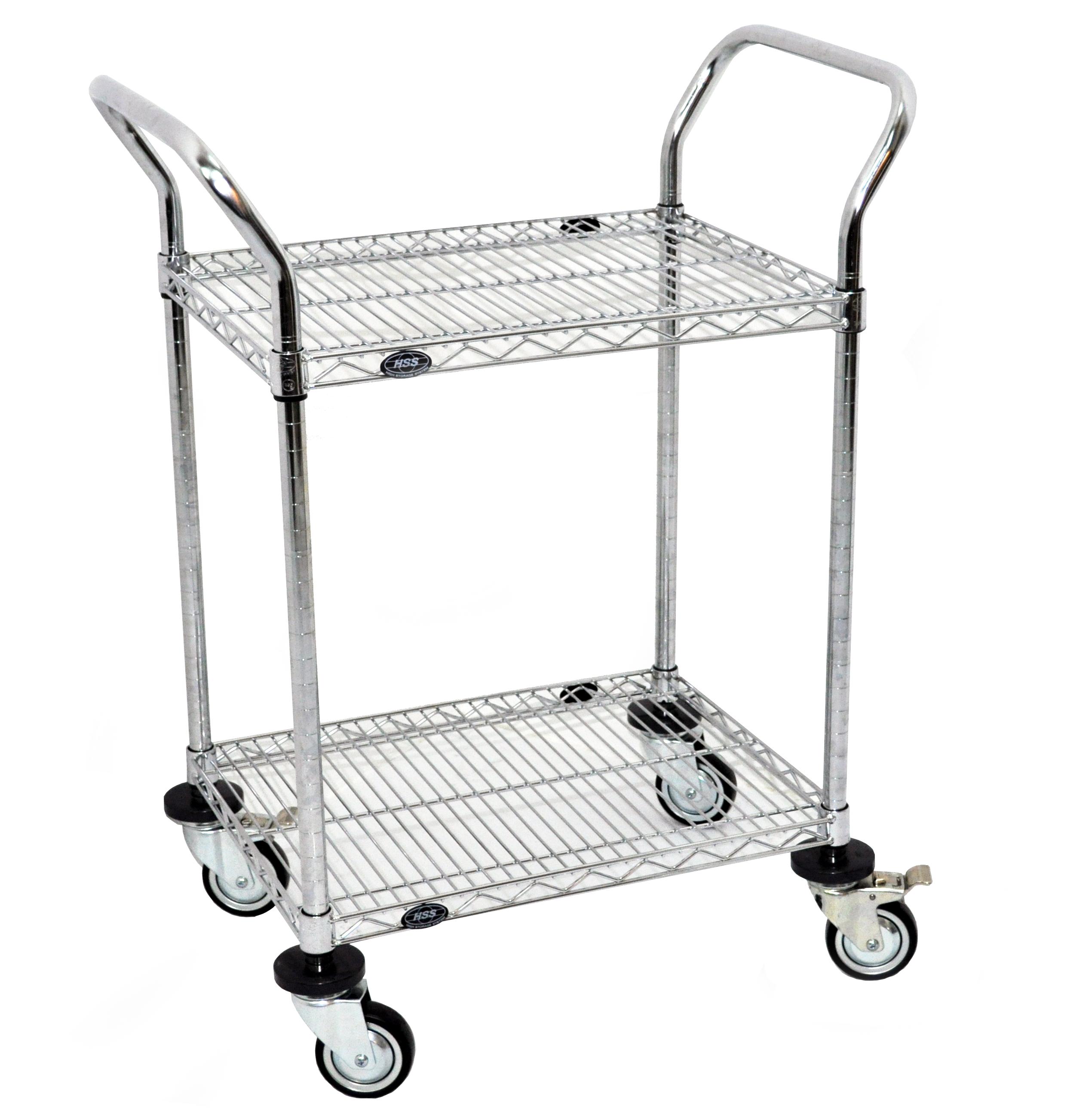 Wire Shelvings Singapore l Chome Wire Trolley