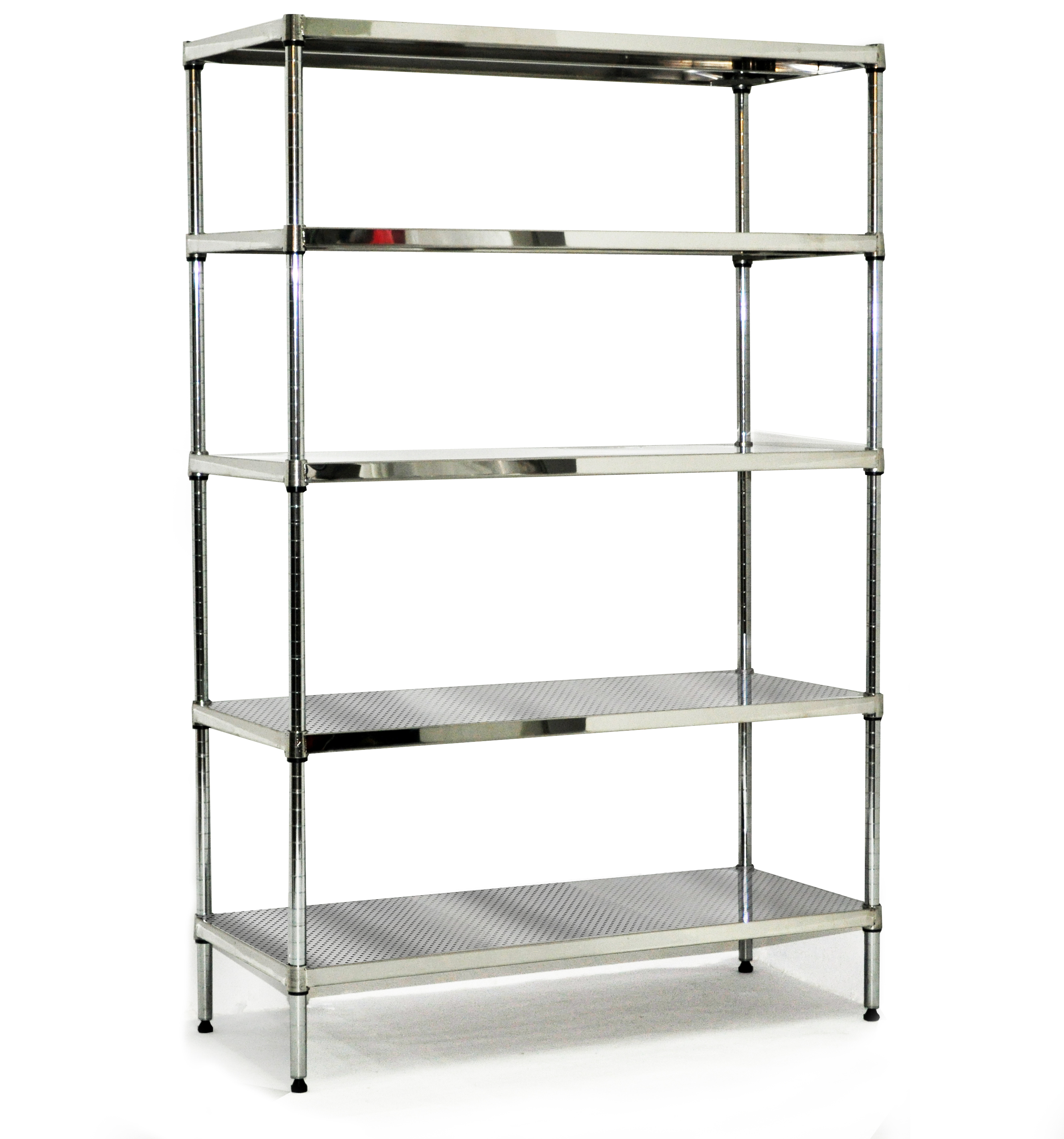 Steel Shelvings Singapore l Stainless Steel Perforated Shelving Rack
