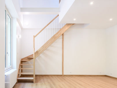 duplex rénovation transformation canut