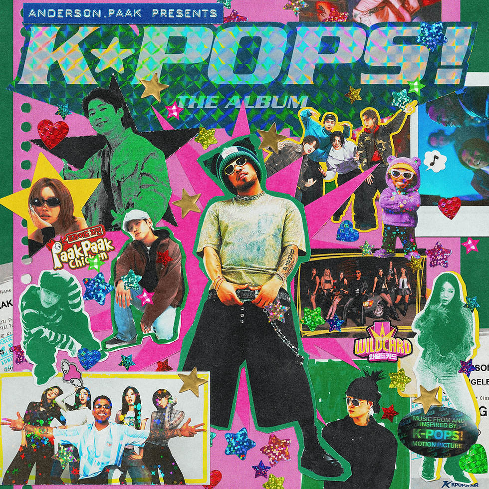 ‘K-POPS!’ Album Out Now: Anderson .Paak Recruits G-DRAGON, aespa, and More