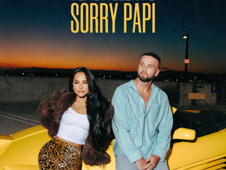 Artwork for Becky G and Topics new single "Sorry Papi"