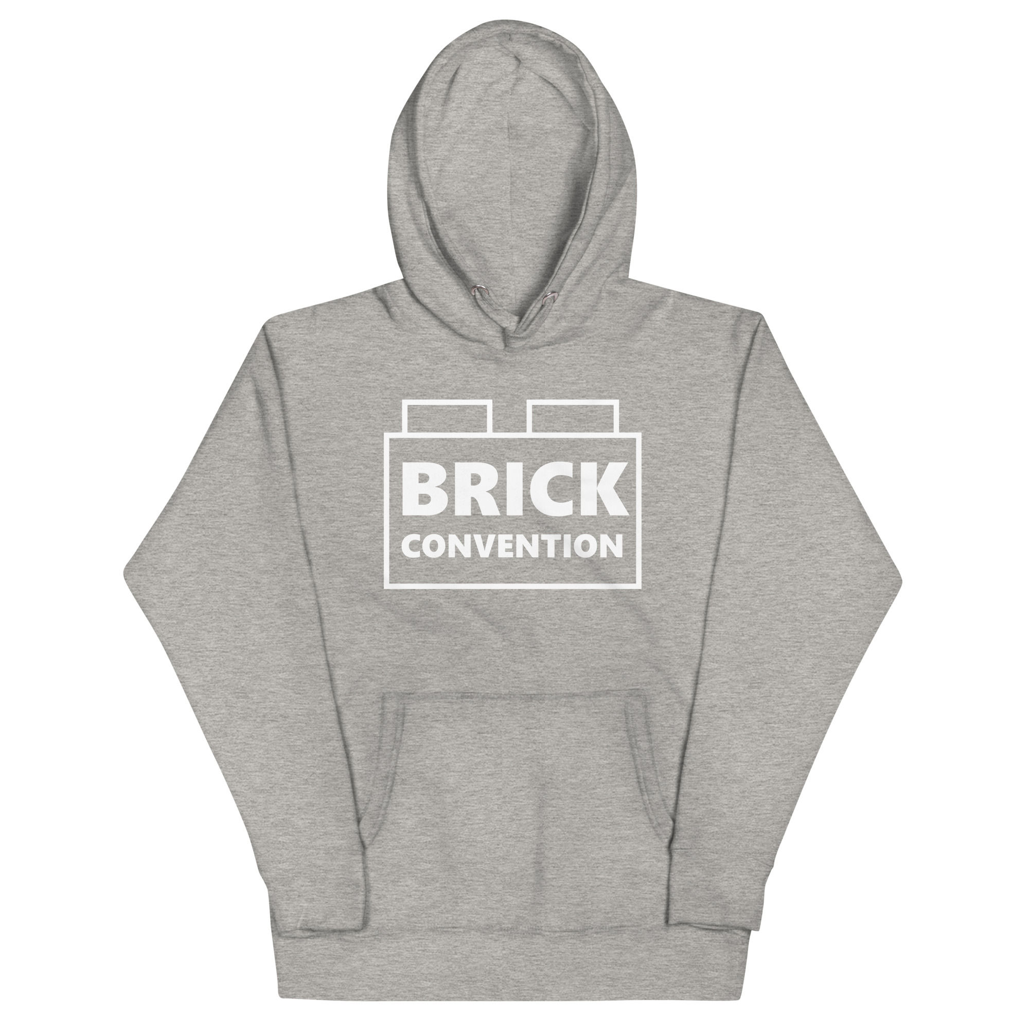 Official Brick Convention Grey  Hoodie