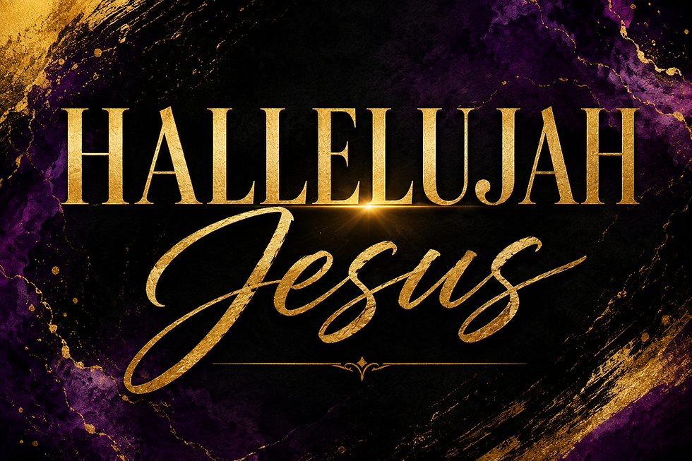 Hallelujah Jesus: The Highest Praise to the Highest Name