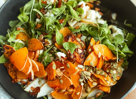 Butternut and Pear Autumn Salad