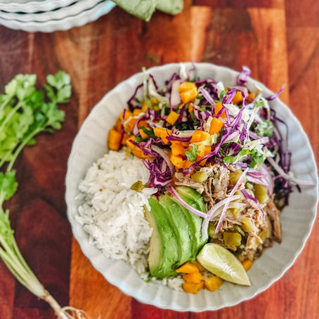 Slow Roasted Green Chile Pork Shoulder