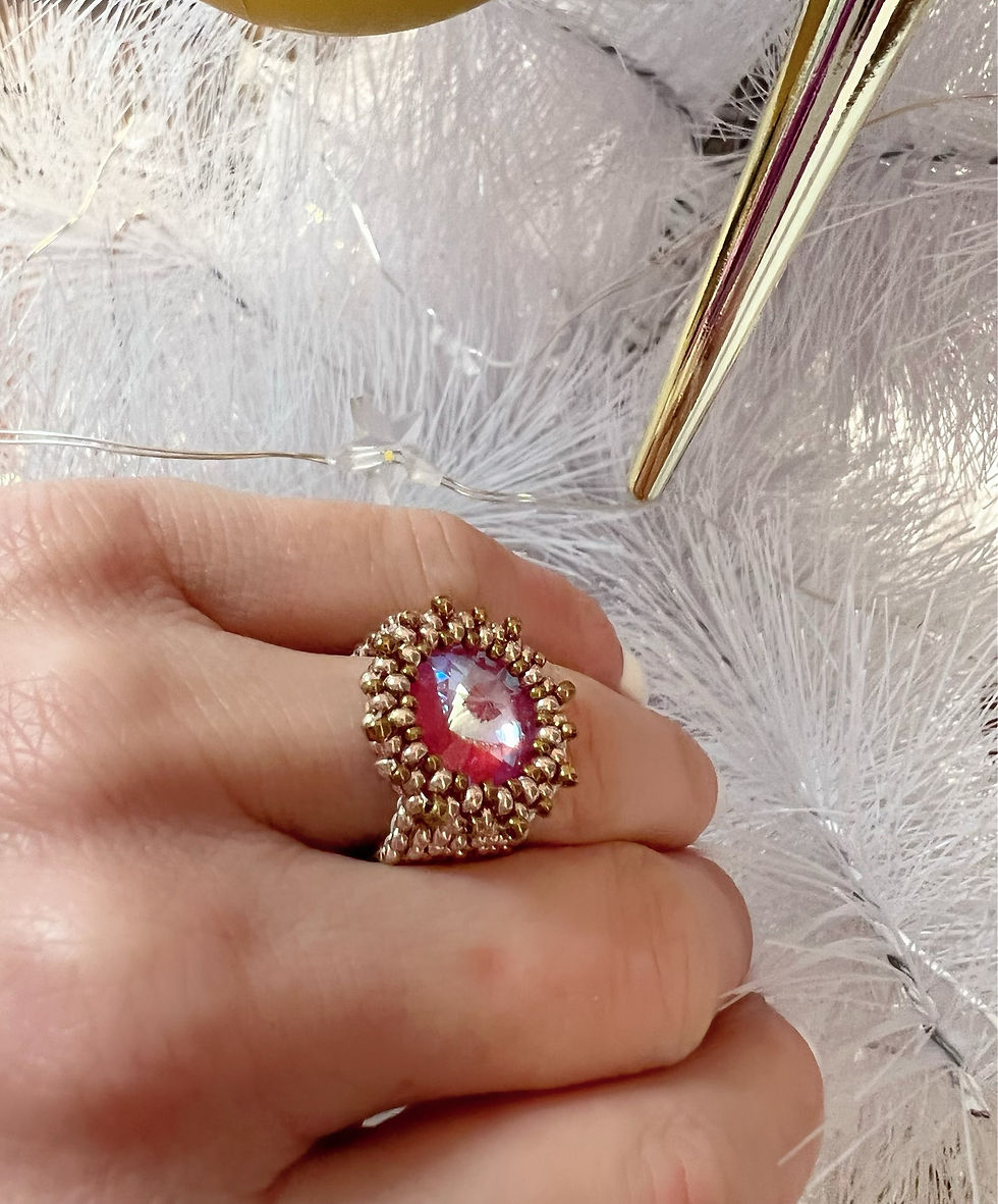 Miniatura: Anello Iceland Lotus Pink