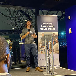 Neil presenting