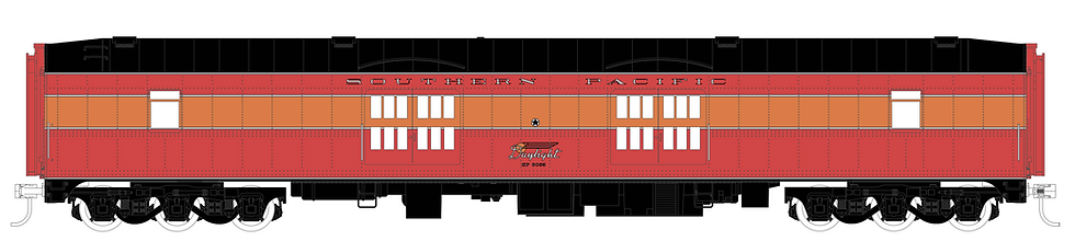 Thumbnail: Golden Gate Depot O Scale Southern Pacific 1941 Lark Passenger Car Set