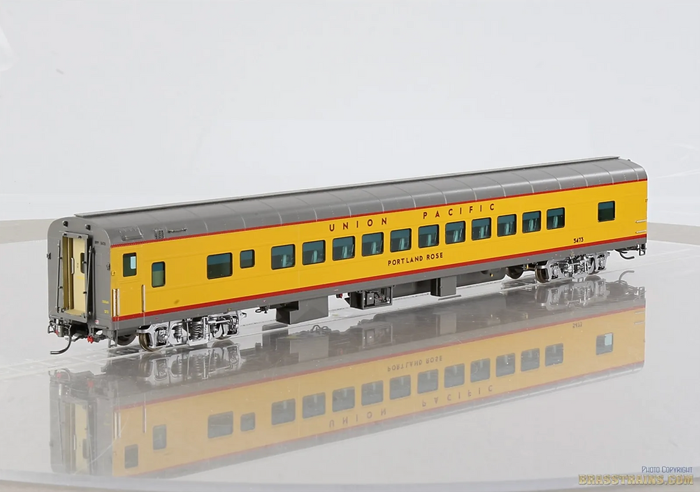 Thumbnail: Golden Gate Depot Union Pacific Heritage Fleet Passenger Car Set in O Scale