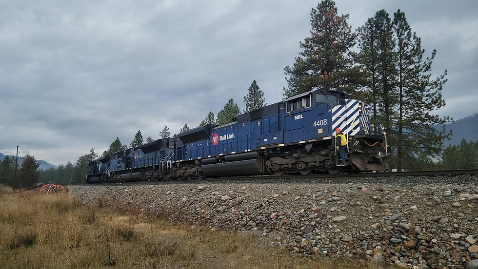 Thumbnail: Sunset Models 3rd Rail O Scale Montana Rail Link MRL EMD SD70ACe