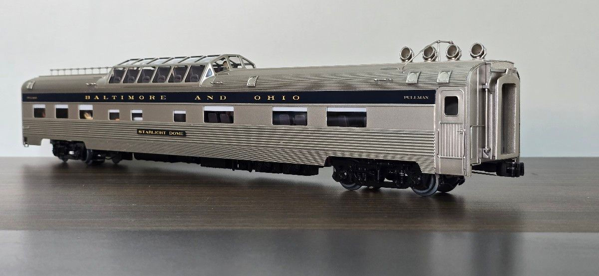 Golden Gate Depot 2 Rail B&O Capitol Limited Dome Sleeper