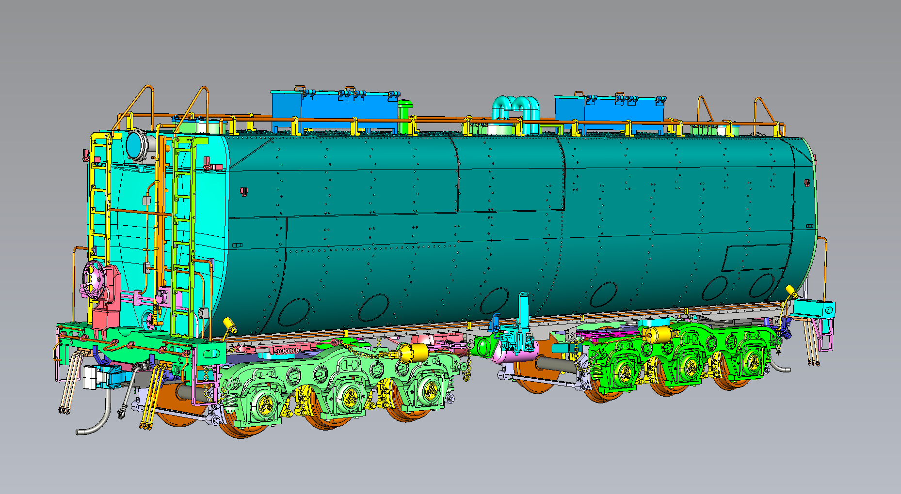 Golden Gate Depot Union Pacific Excurision Auxiliary Fuel & Water Tenders