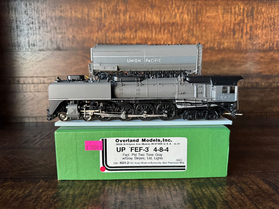 Overland Models OMI 4521.2 Union Pacific 842  FEF-3 4-8-4 FP/Lights