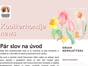 3. Vydání Kooikerhondje news!