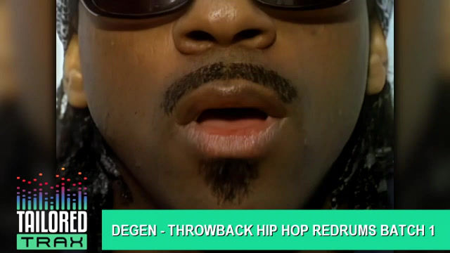 Thumbnail: DEGEN - THROWBACK HIP HOP REDRUMS BATCH 1