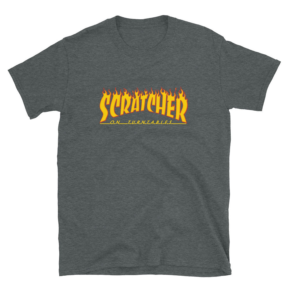 Thumbnail: Short-Sleeve SCRATCHER ON TT Unisex T-Shirt