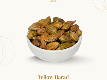 Yellow Harad in a bow by Manoj Trading (MTC)