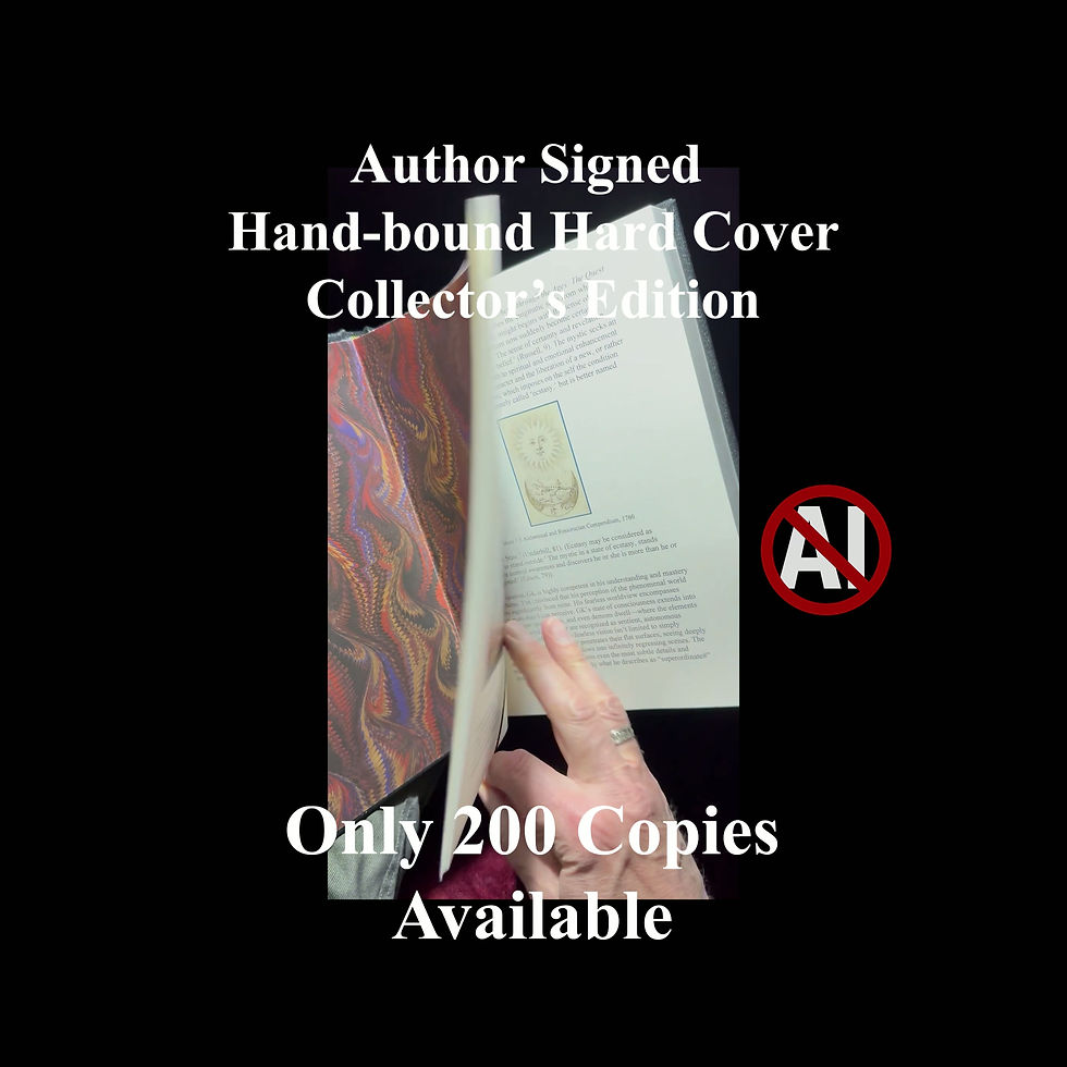Thumbnail: A Feather on the Breath of Ra (Author Signed Hard Cover Collector's Edition