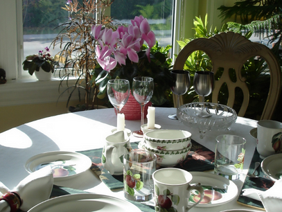 Breakfast Nook Organisation