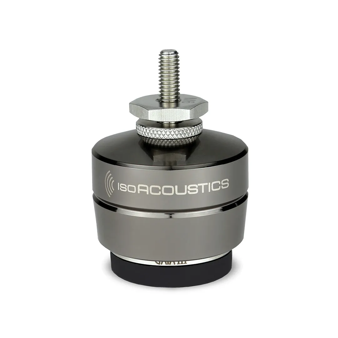 IsoAcoustics GAIA III - https://www.astuteaudio.com/isoacoustics-isolators