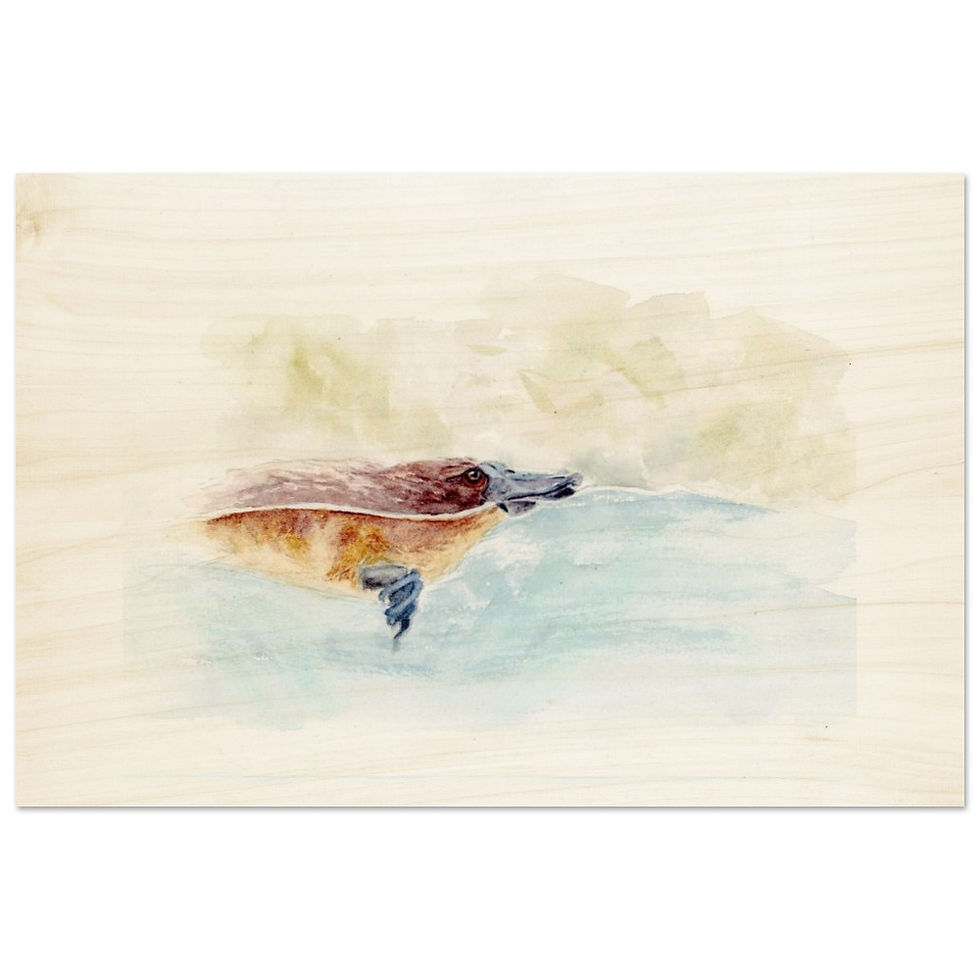 Thumbnail: Ripples of Hope - Wood Print