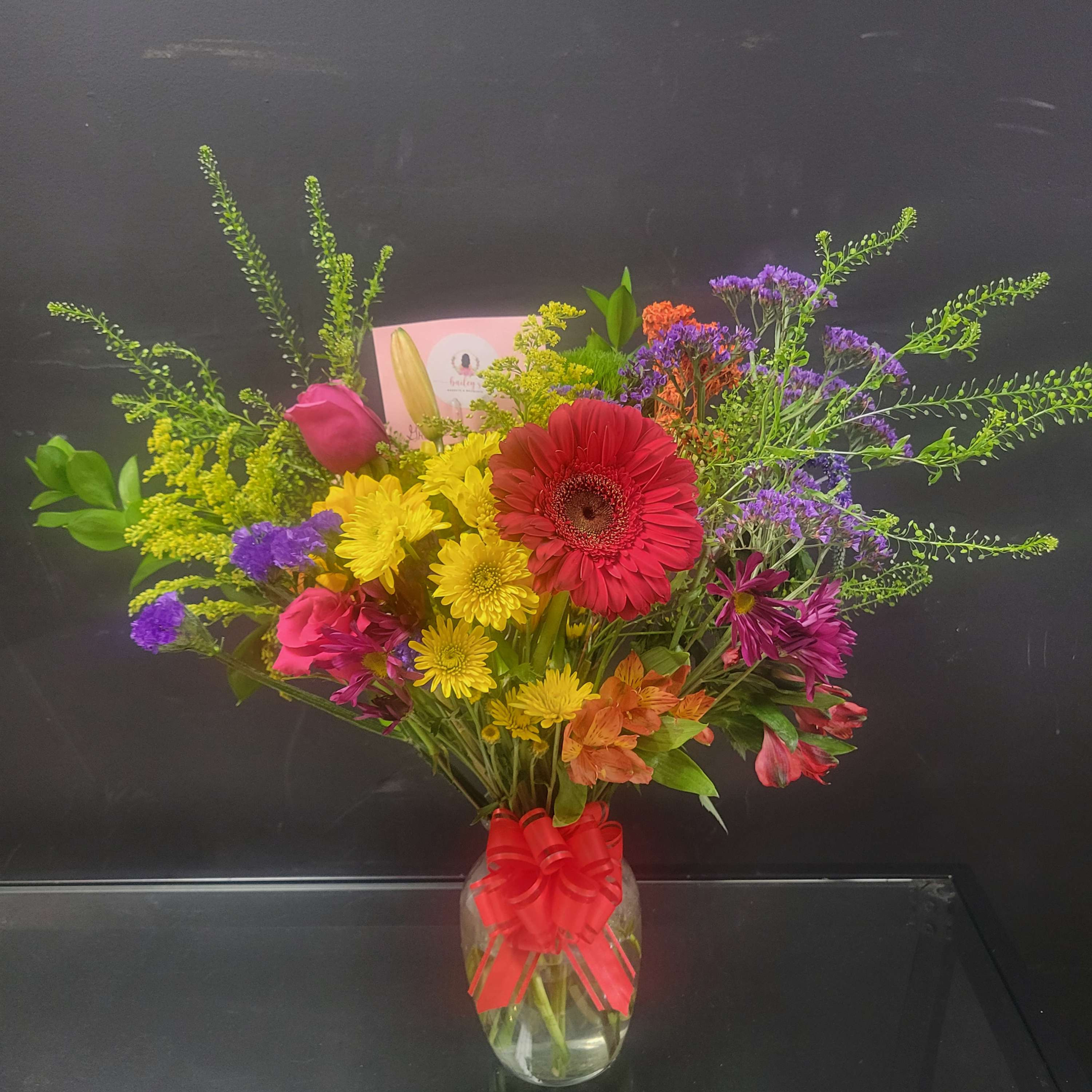 Colorful flower bouquet 