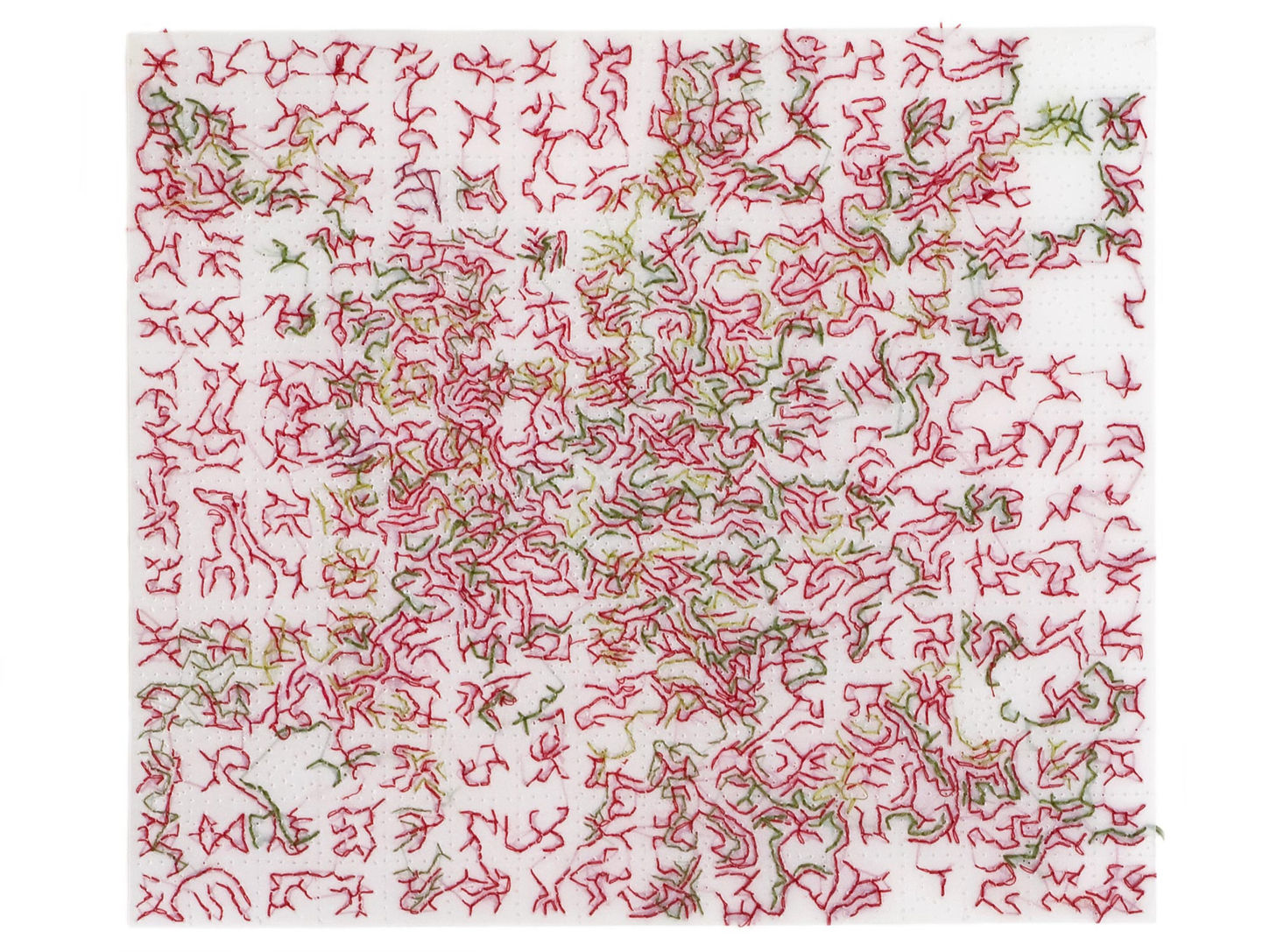 mazal carmon, Memory Conglomerates embroidery