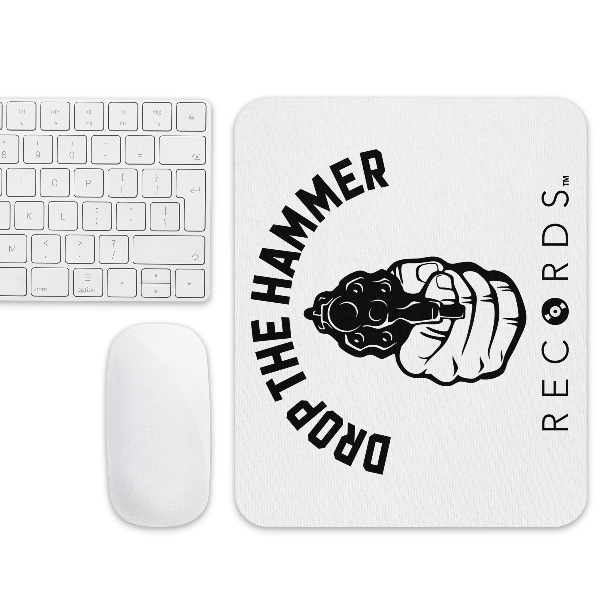 Mouse pad by Dropthehammerrecrods TM.