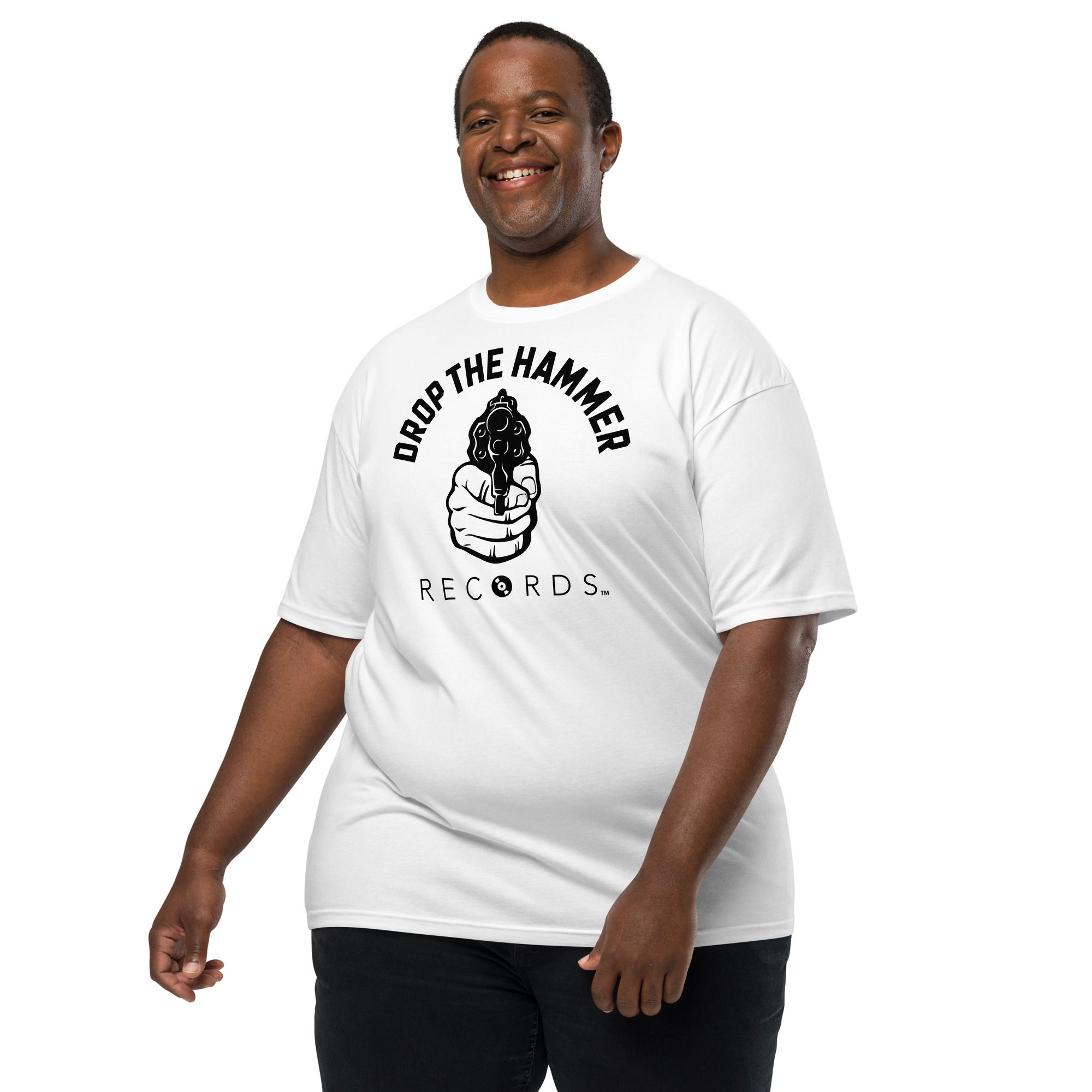 Men’s Premium Dropthehammerrecords TM. HEAVYWEIGHT TEE