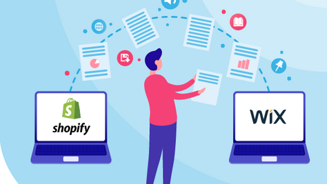 Site WIX E-commerce: Passer de Shopify à WIX