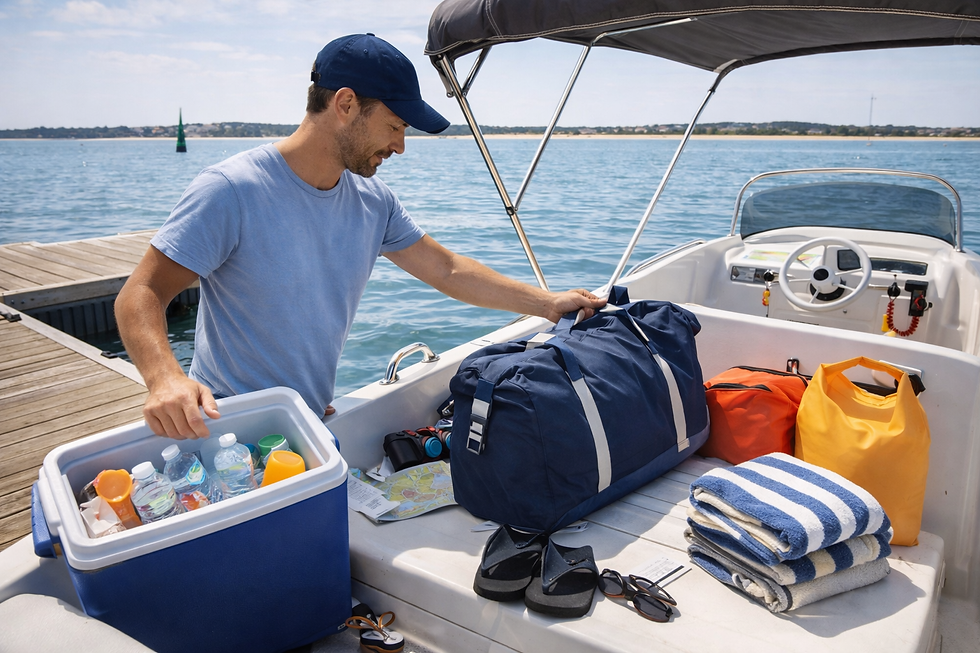 Check-list : les 10 indispensables pour votre location de bateau au Cap Ferret