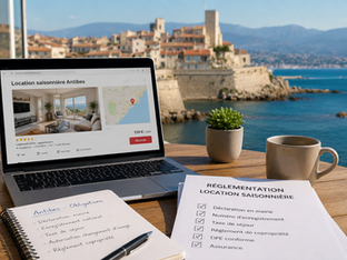 Combien peut rapporter votre appartement en location courte durée à Antibes en 2026 ? Simulation chiffrée