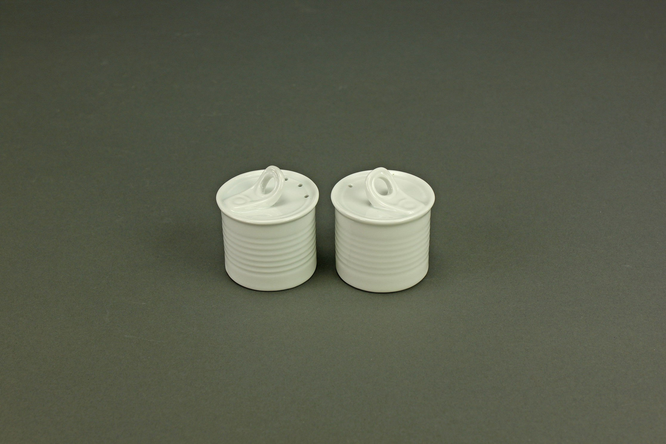 Set moulin à sel et poivre CONSERVE céramique 6,5 cm